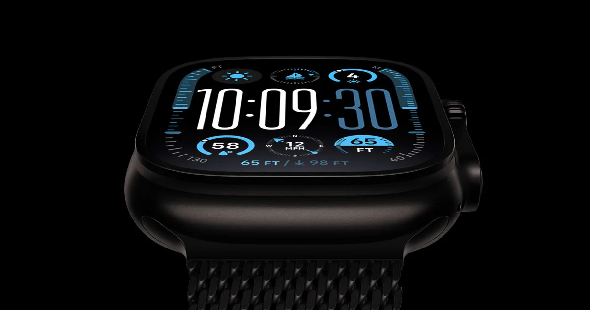 Watch ultra 2 ocean black