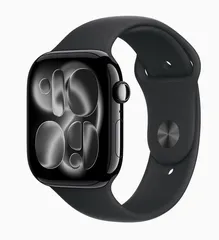 Watch 11 46 (jet black, rose gold)