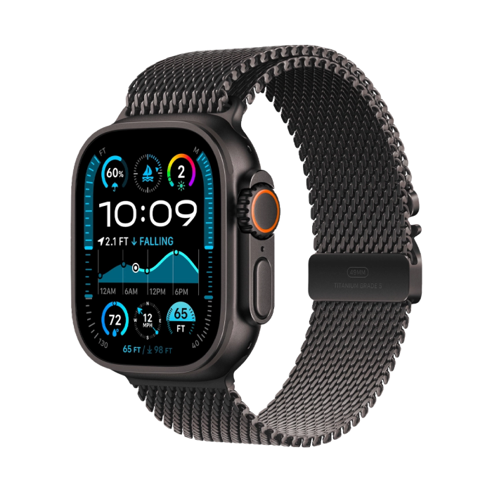 Watch ultra 2 Milanese black